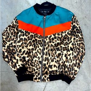 K.Zell Set Women's Pant/jacket Leopard Print